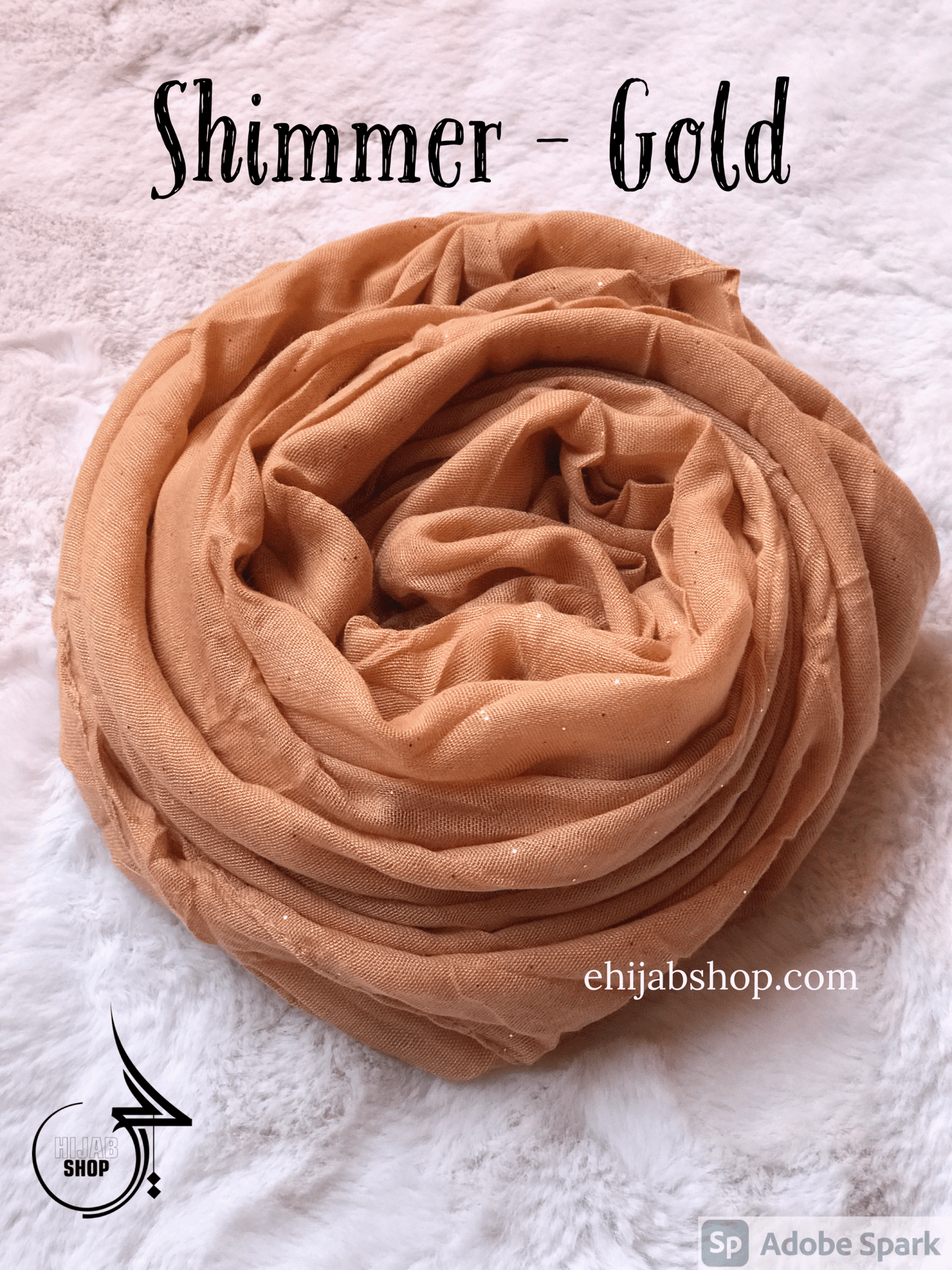 Gold – Shimmer Viscose