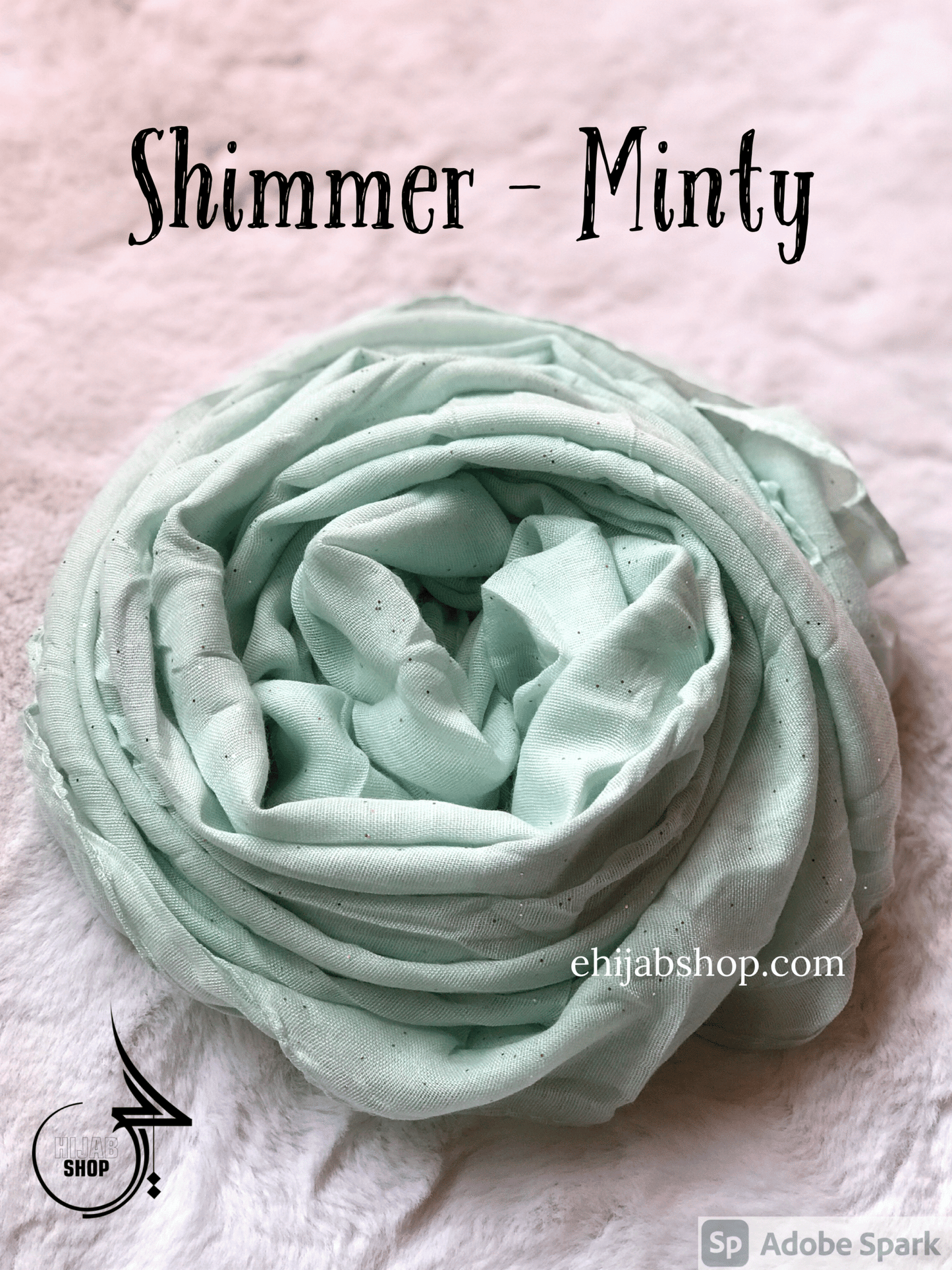 Minty – Shimmer Viscose