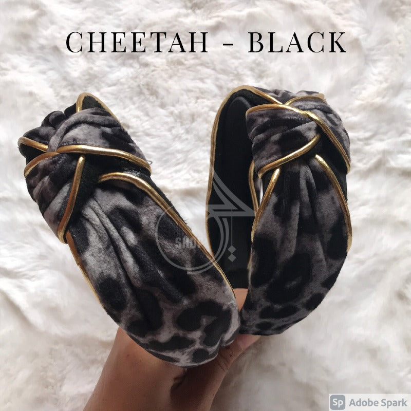 Black Cheetah – Headband