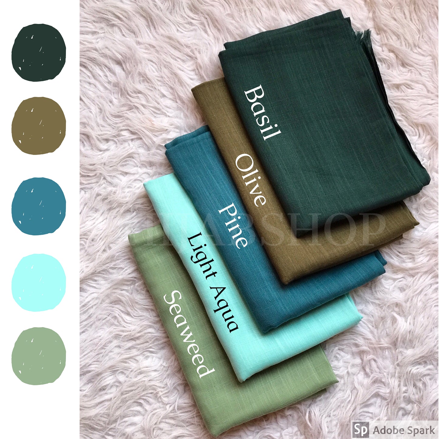 Forest Tones – XL Turkish Viscose