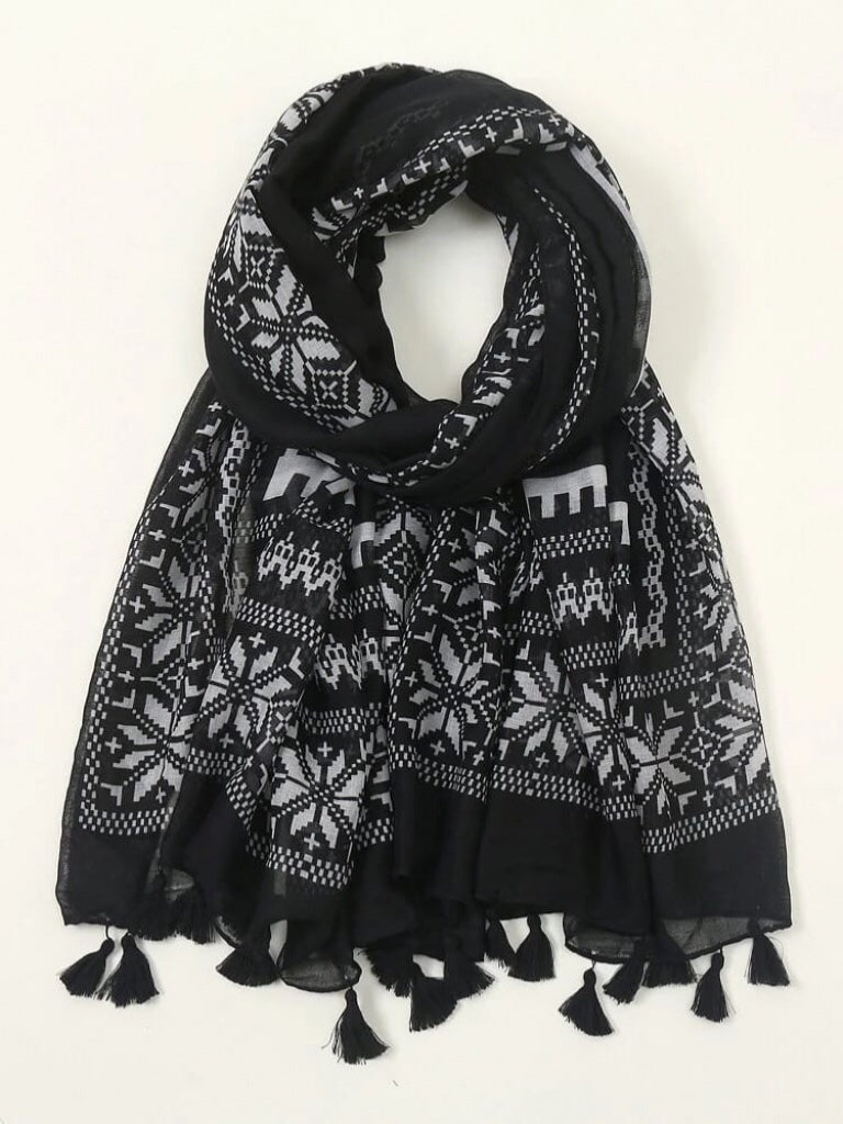 Block Print – Black