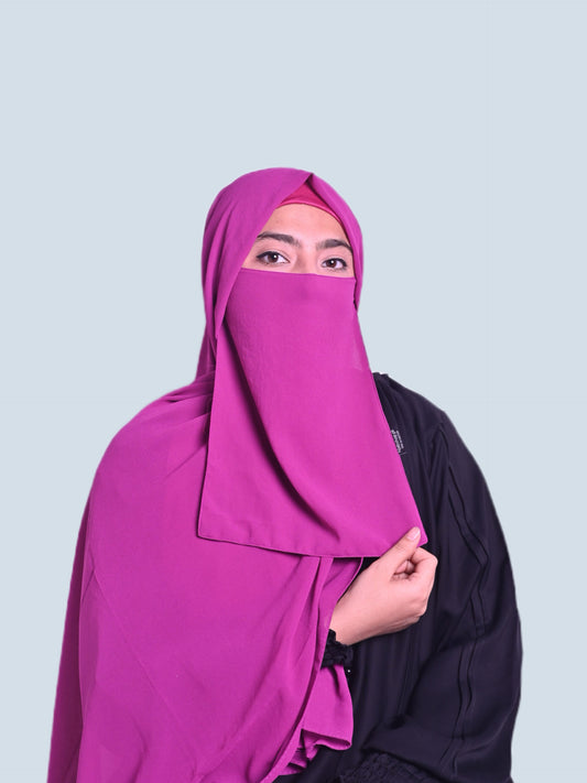 Berry – Hijab Niqab Set