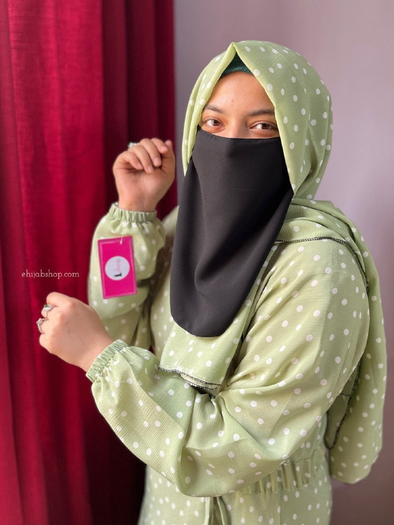 Black – Half Niqab