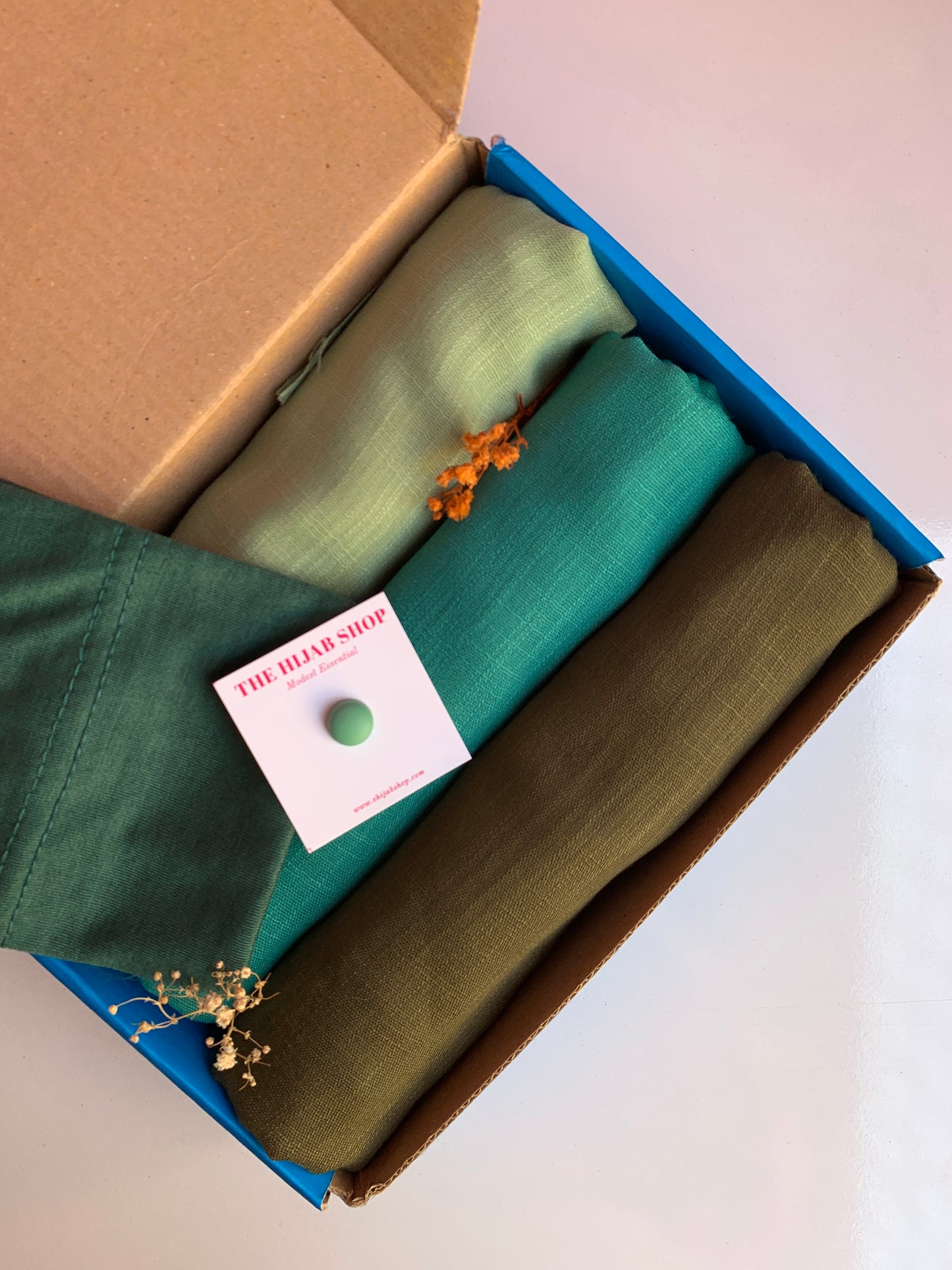 Shades of Green – Turkish Hijab Bundle