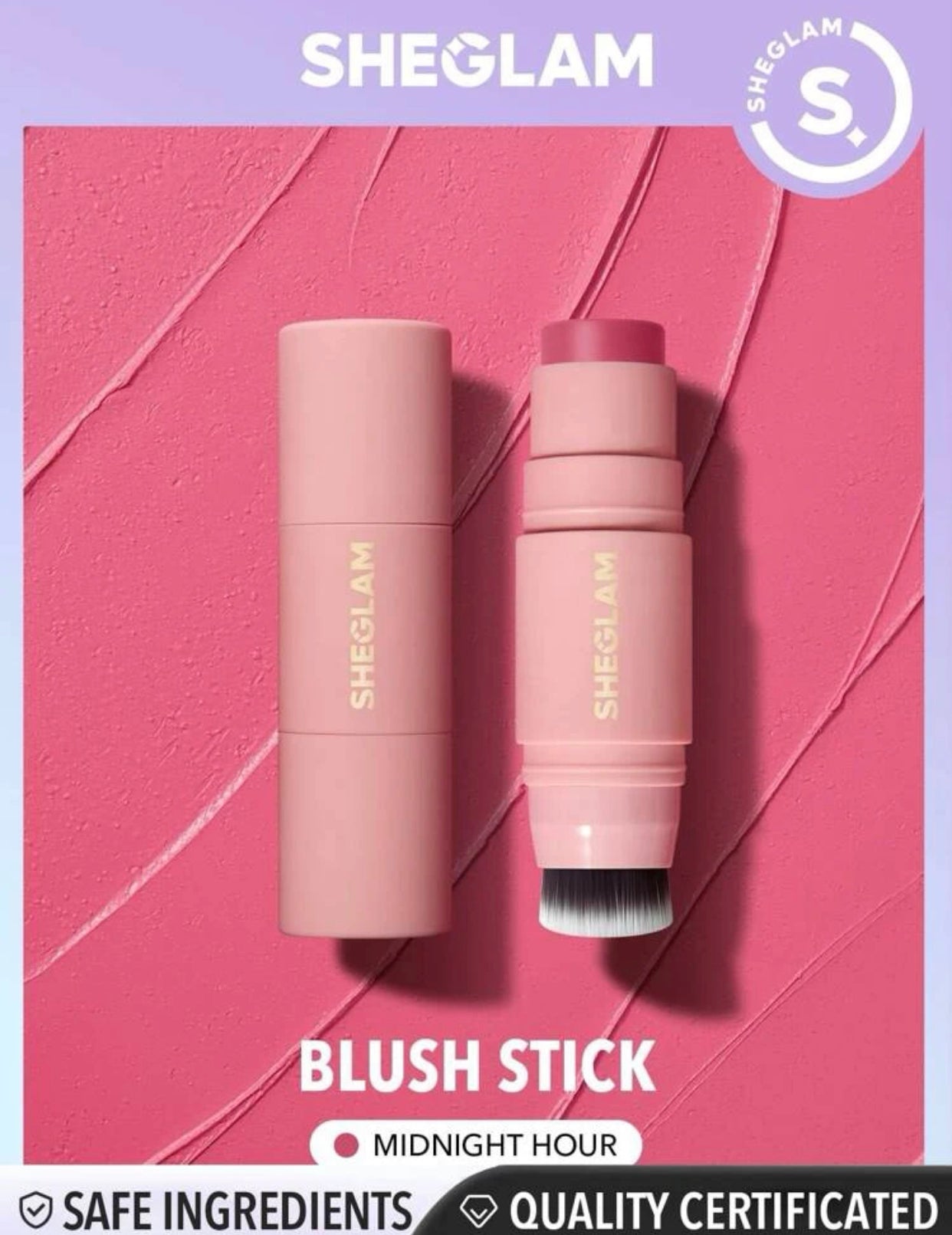 SHEGLAM Blush Stick – Midnight Hour