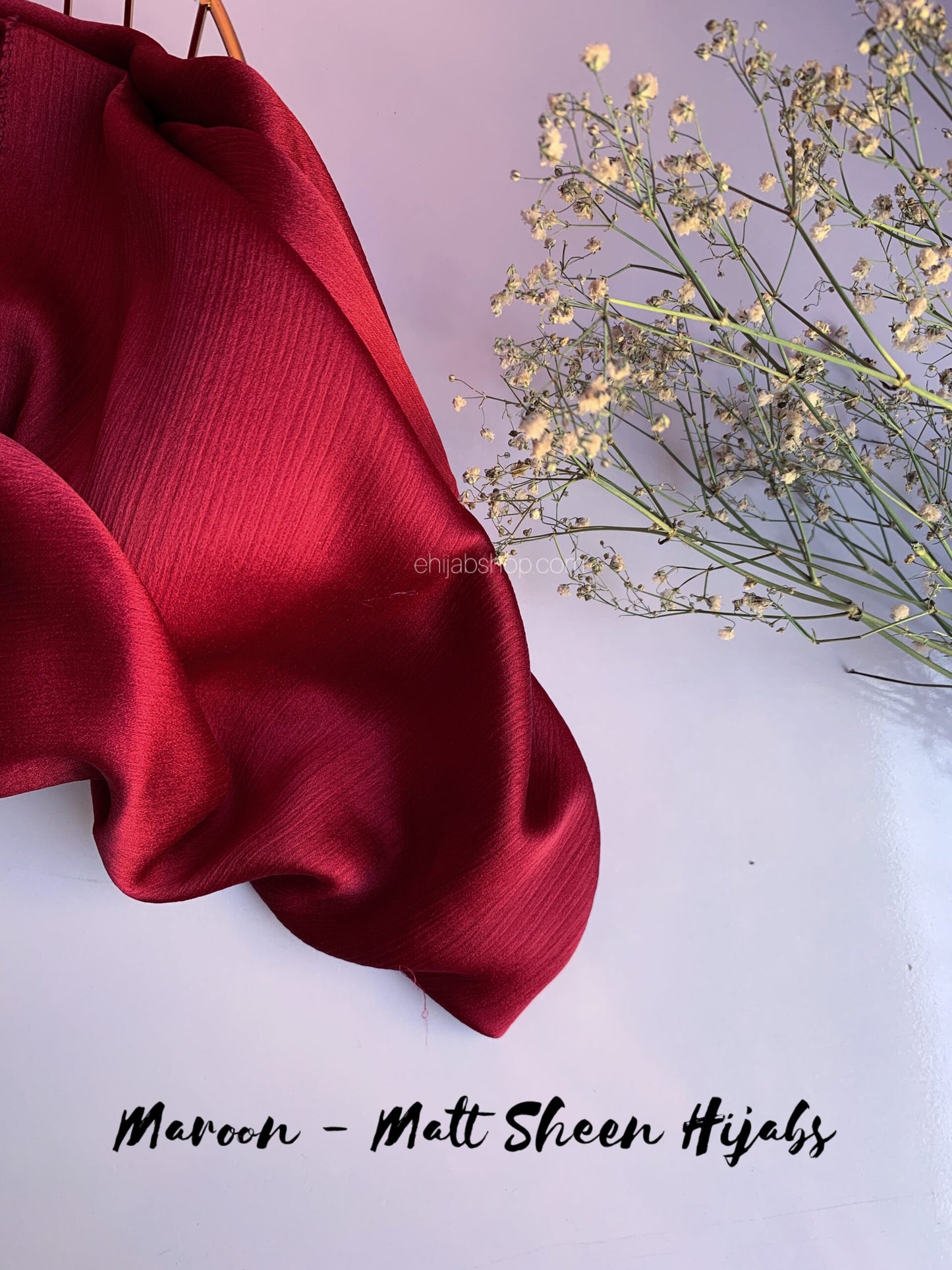 Maroon – Matt Sheen Hijabs