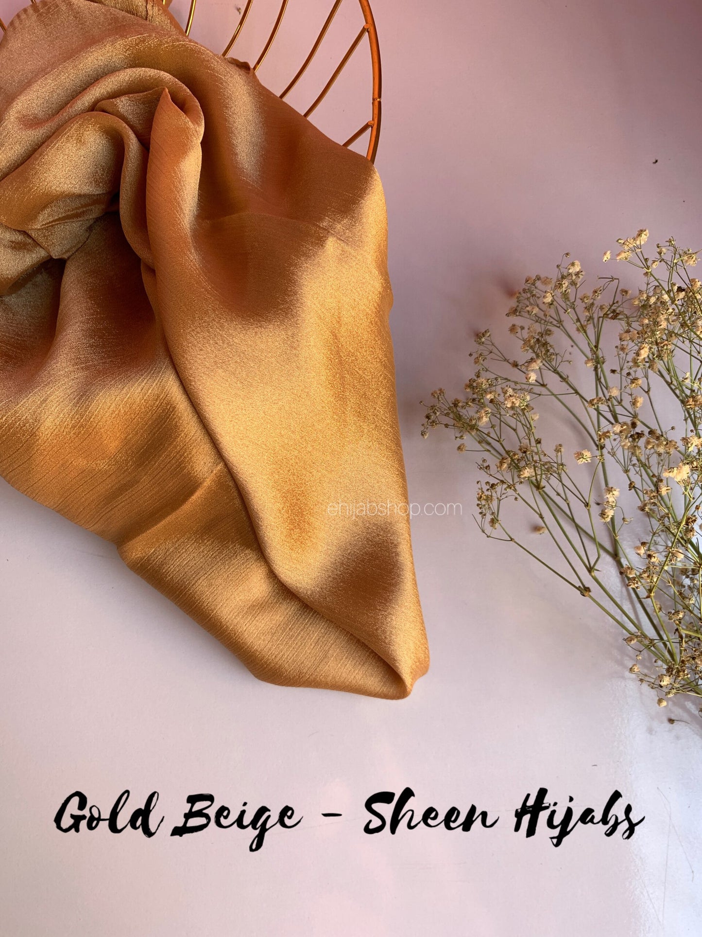 Gold Beige – Sheen Hijabs