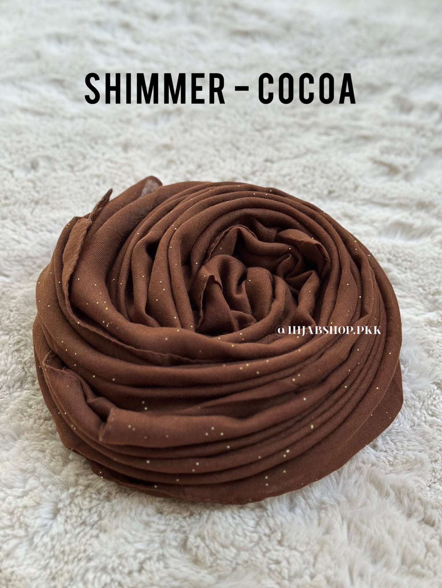 Cocoa – Shimmer Viscose