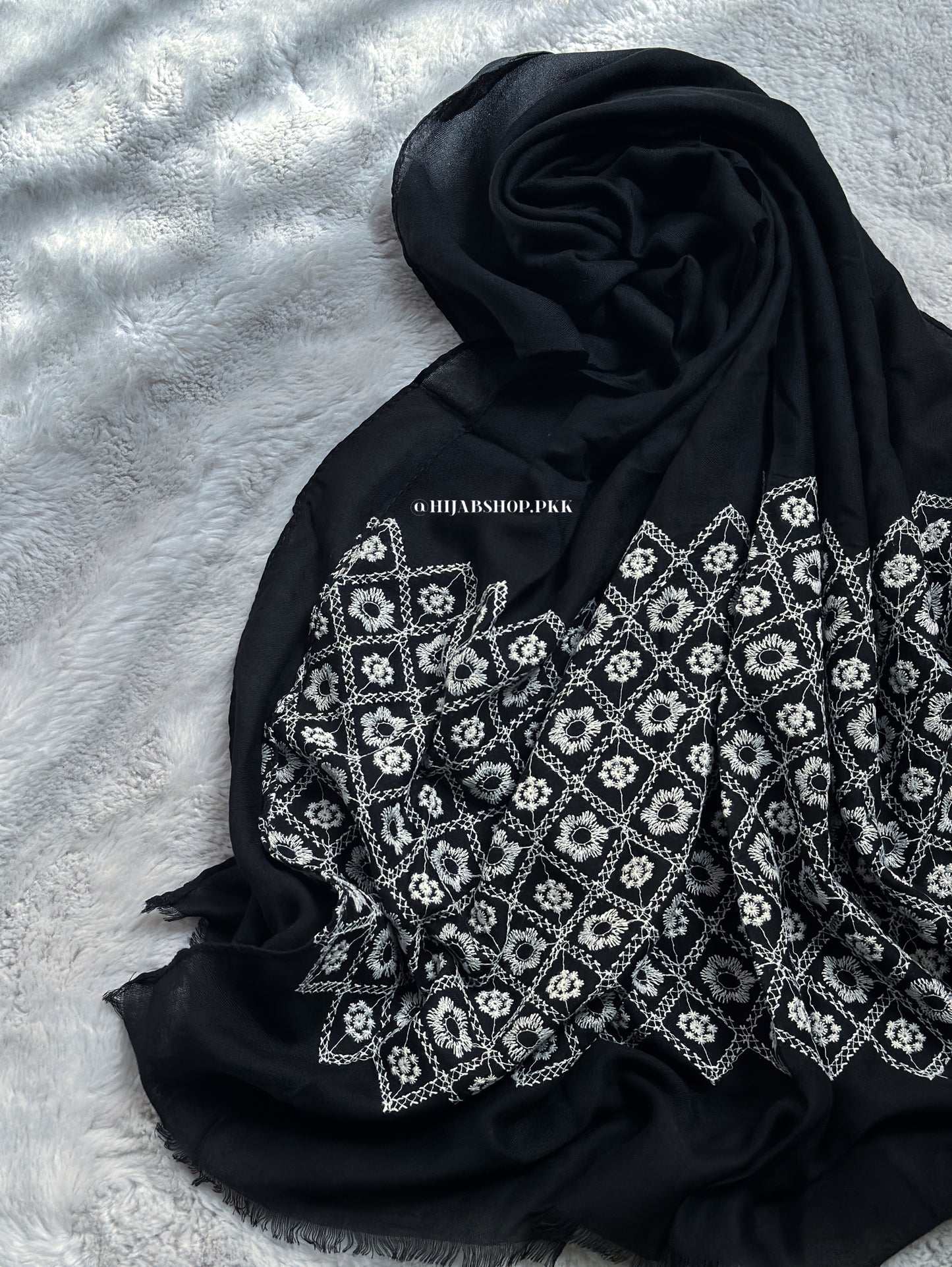 Embroidered Viscose