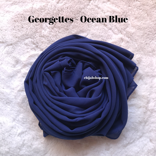Ocean Blue – Georgette