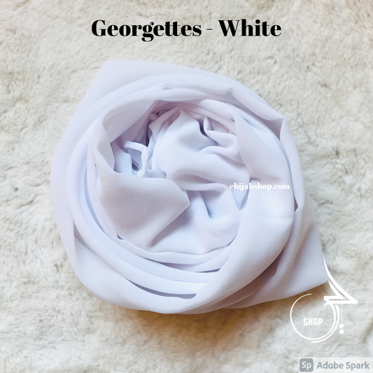 White – Georgette