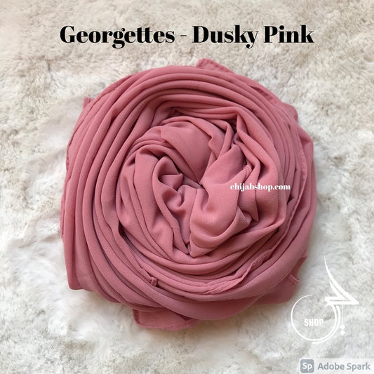 Dusky Pink – Georgette