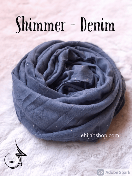 Denim – Shimmer Viscose