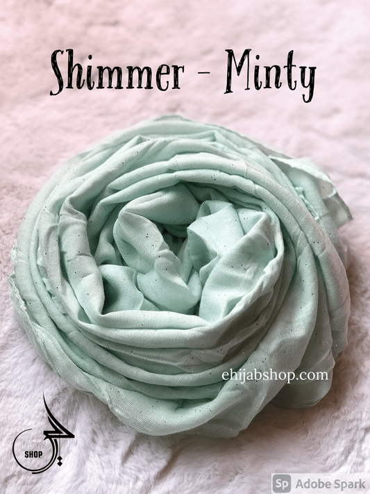 Minty – Shimmer Viscose