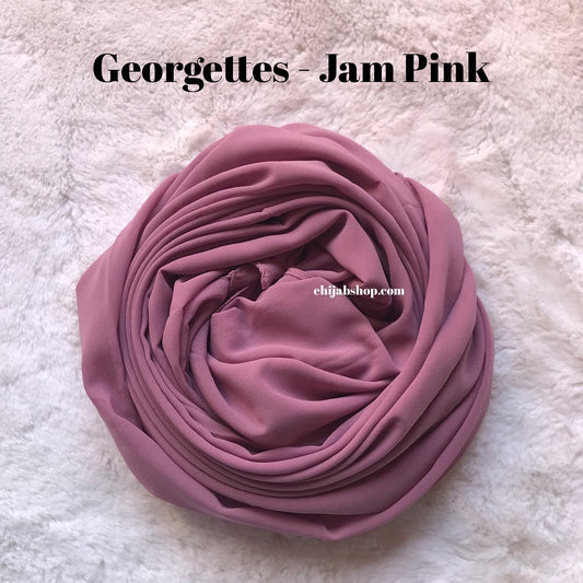 Jam Pink – Georgette