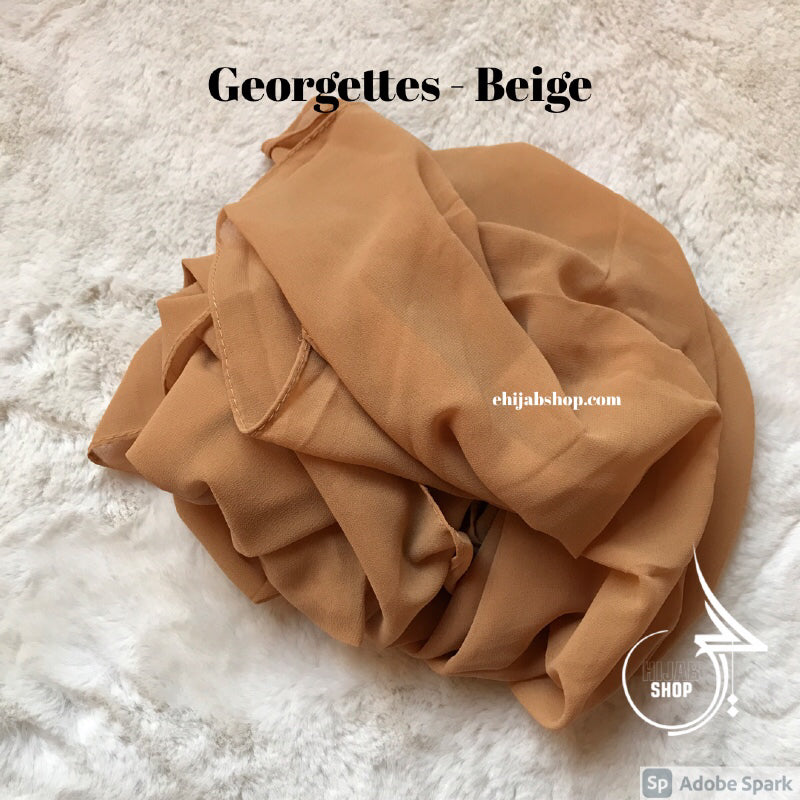 Beige – Georgette