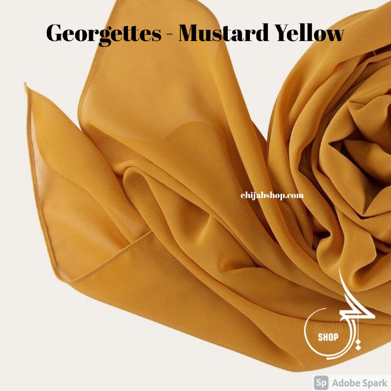 Mustard Yellow – Georgette
