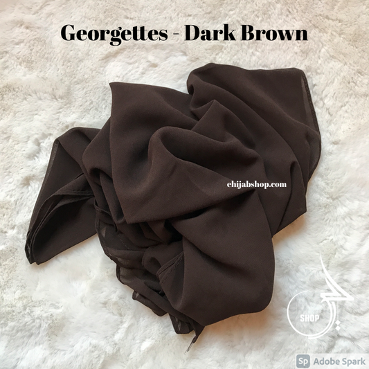 Dark Brown – Georgette