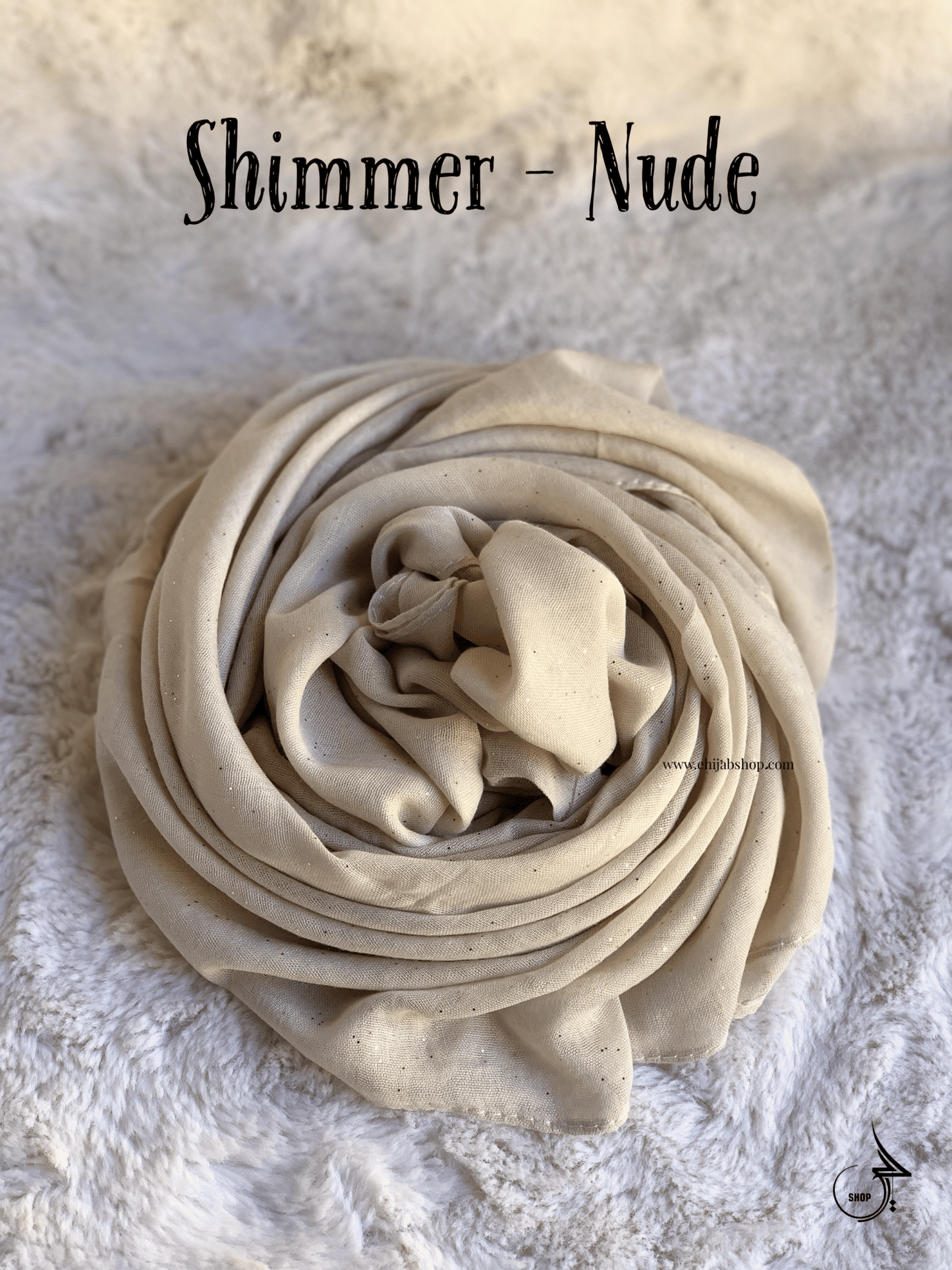 Nude – Shimmer Viscose