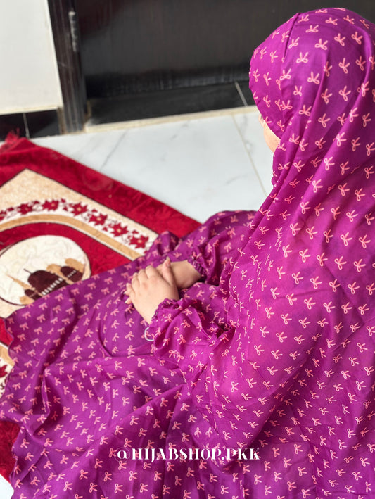 Namaz Chaddar – Graceful Pink