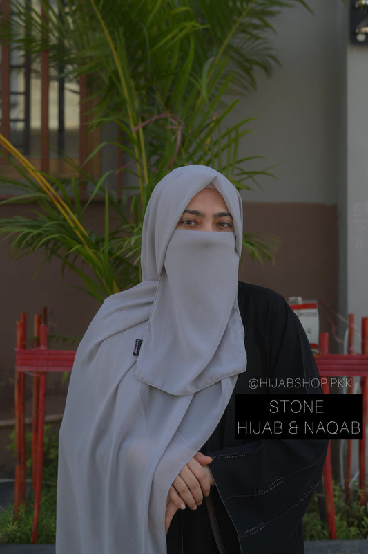 Stone – Hijab Niqab Set