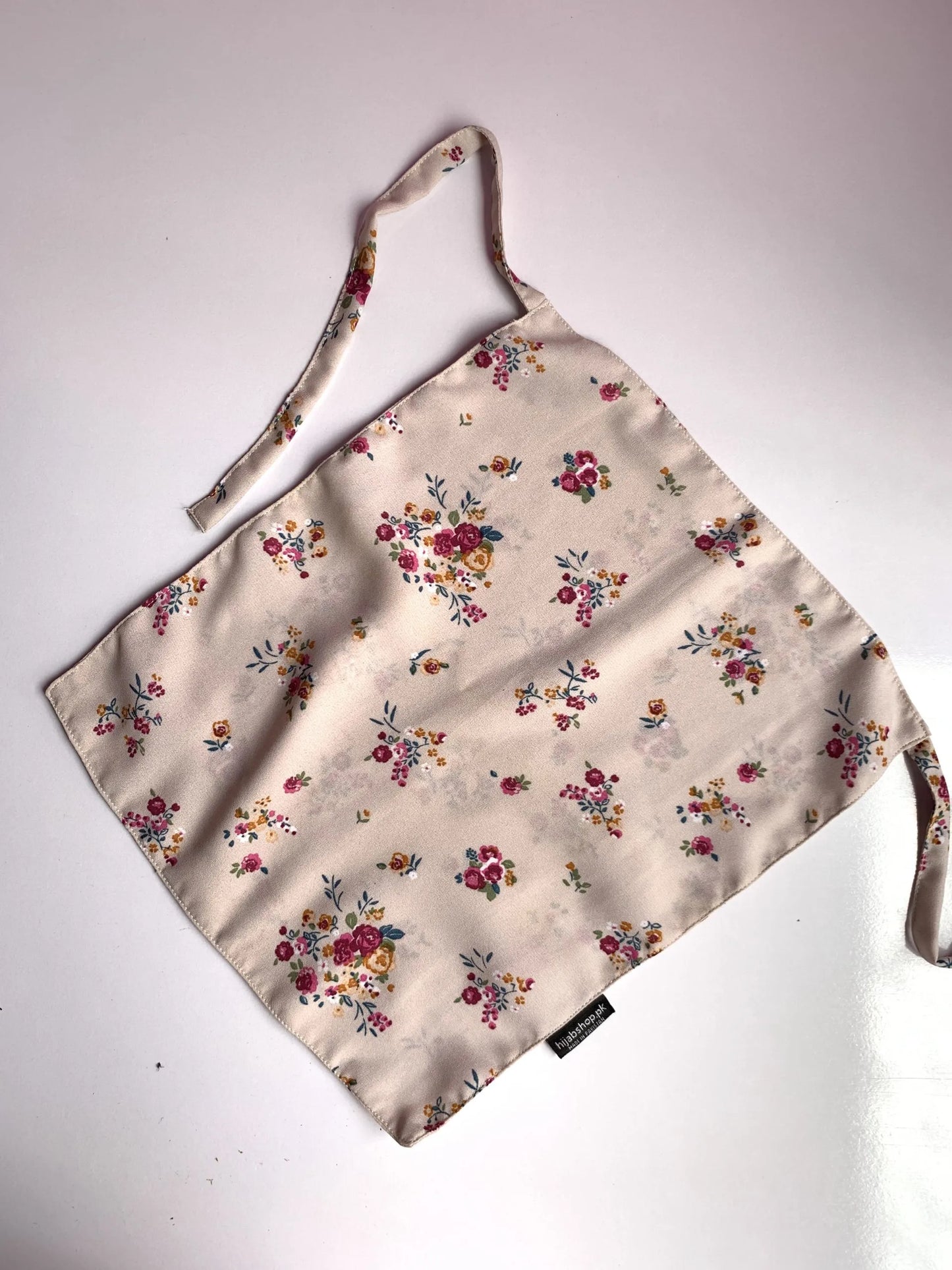 Floral Teapink – Half Niqab