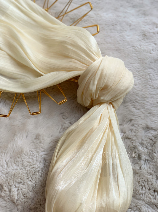 Daisy - Crinkle Silk Hijab