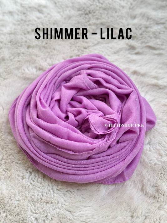 Lilac – Shimmer Viscose