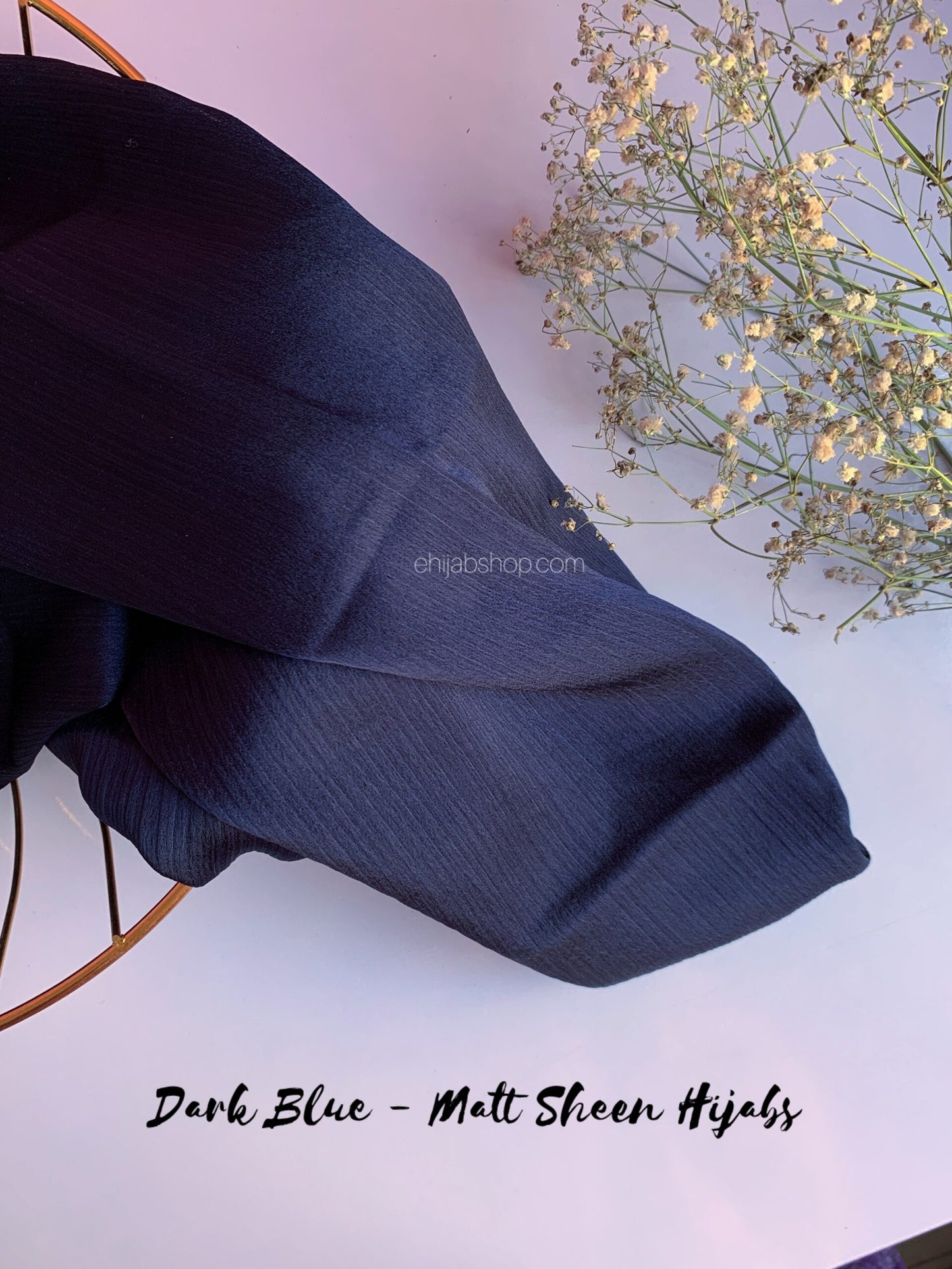 Dark Blue – Matt Sheen Hijabs