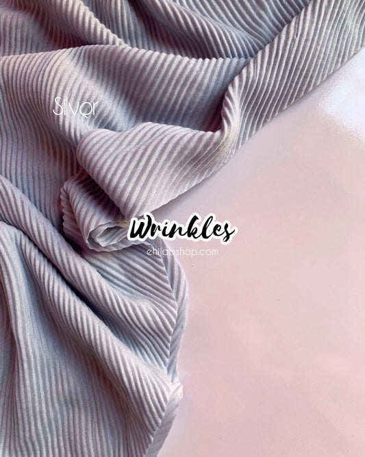 Wrinkle Viscose – Silver